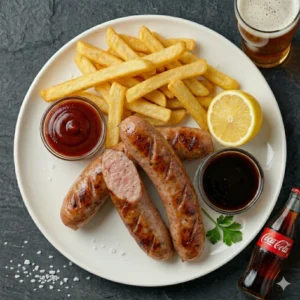 Sausage+Chips+Drink