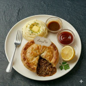 Minced beef and onion pie